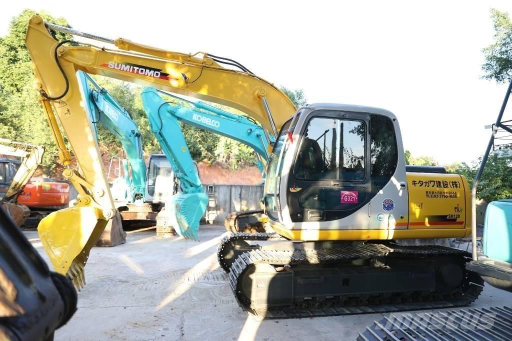 Sumitomo SH120A-3 Kāpurķēžu ekskavatori