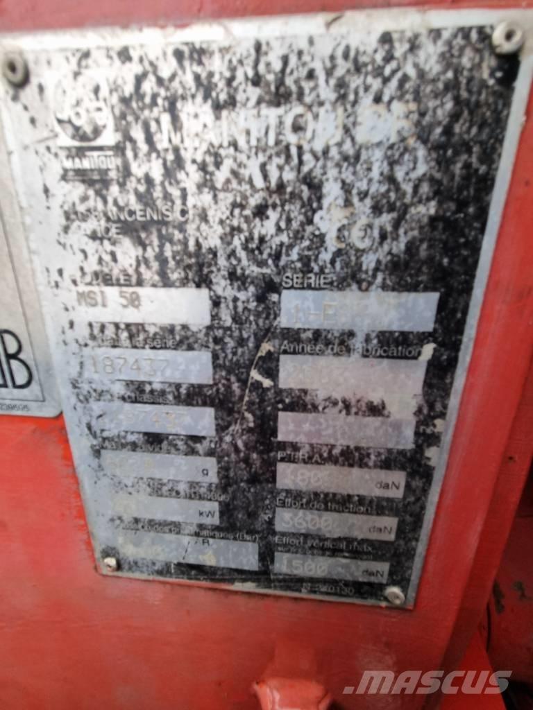 Manitou MSI 50 Apvidus autokrāvējs