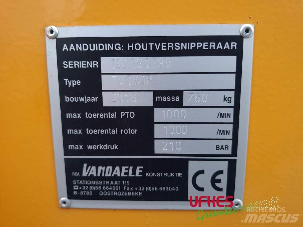 Vandaele TV 180P Koksnes šķeldotāji