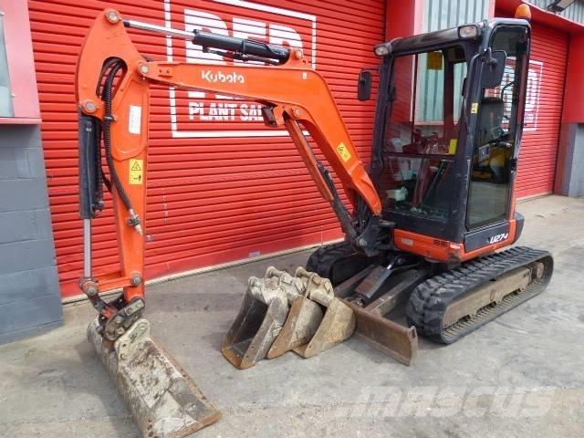 Kubota U 27-4 Mini ekskavatori < 7 t