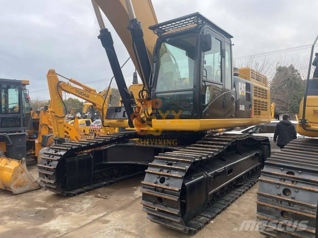 CAT 349D2 Kāpurķēžu ekskavatori