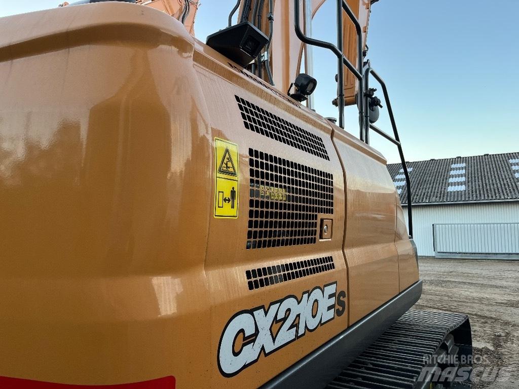 CASE CX210 E Kāpurķēžu ekskavatori