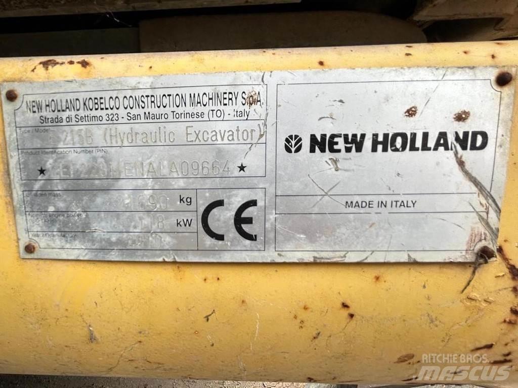 New Holland E215B Īpašie ekskavatori