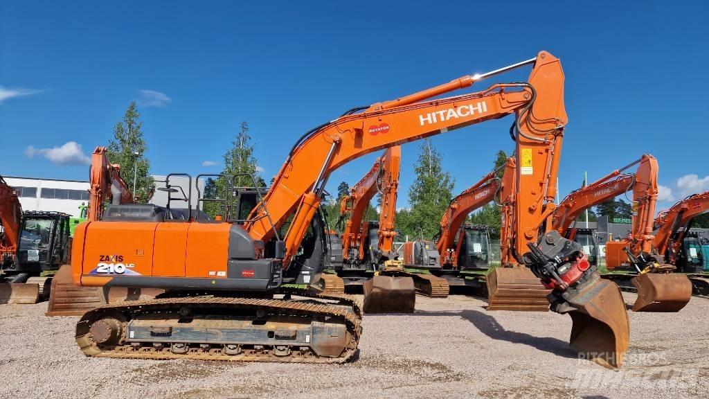 Hitachi ZX210LC-6 Kāpurķēžu ekskavatori