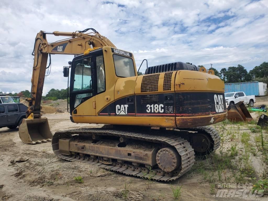 CAT 318 C LN Kāpurķēžu ekskavatori
