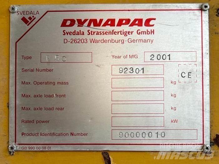 Dynapac F5C Asfalta klājēji