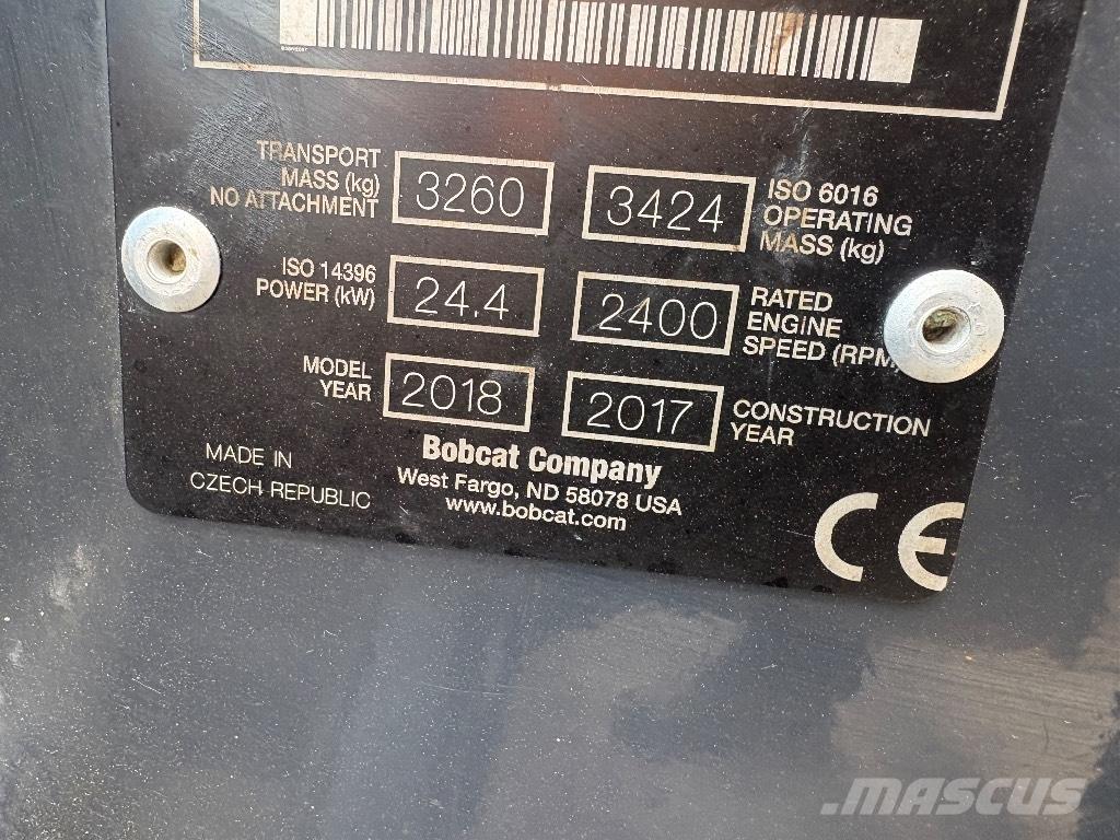 Bobcat E 35z Mini ekskavatori < 7 t