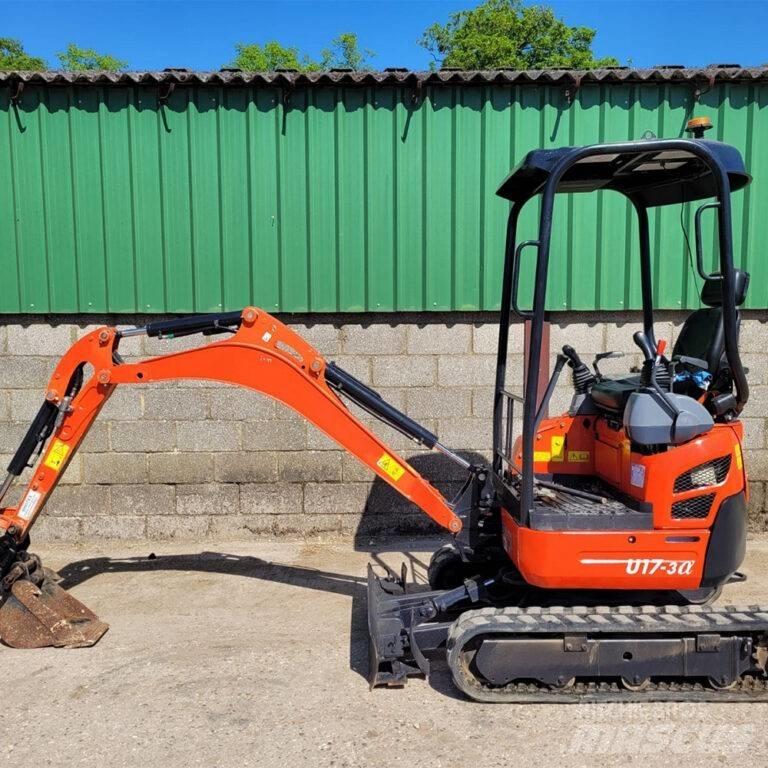 Kubota U17-3a Mini ekskavatori < 7 t