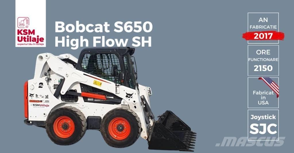 Bobcat S 650 Lietoti riteņu kompaktiekrāvēji
