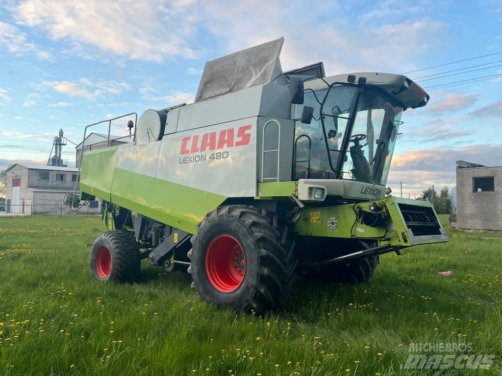 CLAAS Lexion 480 Ražas novākšanas kombaini