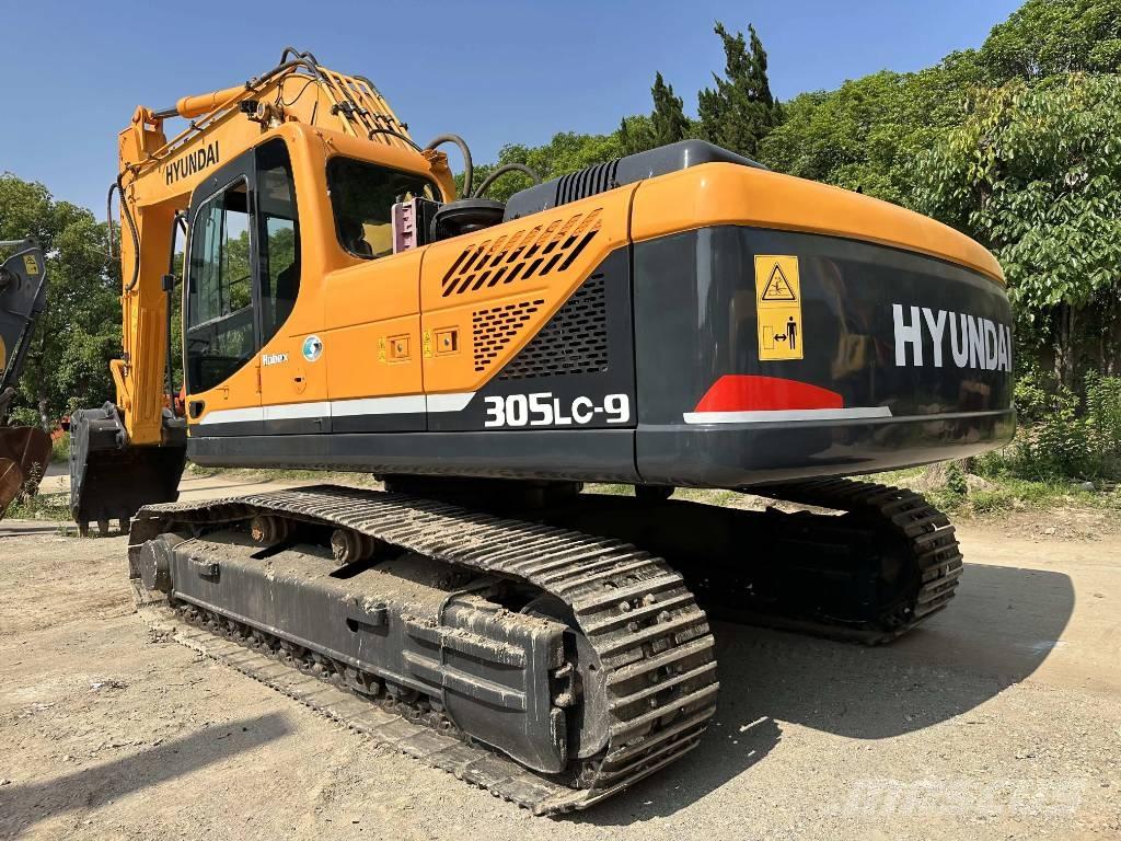 Hyundai R305LC-9 Kāpurķēžu ekskavatori