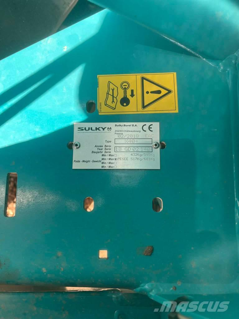 Sulky X40+ Mēslojuma izkliedētājs