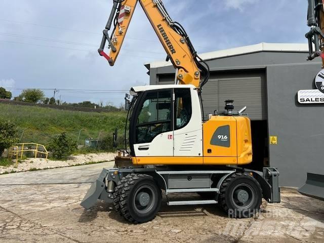Liebherr 916 Ekskavatori uz riteņiem