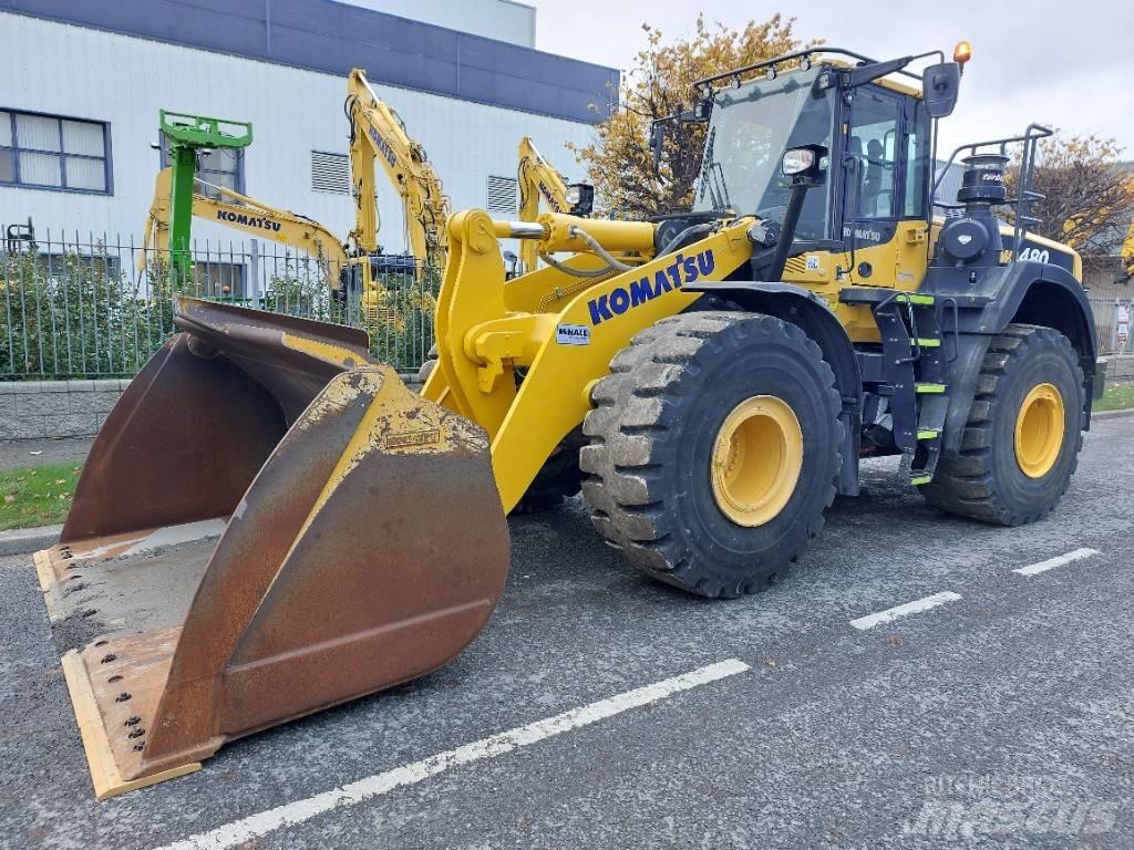 Komatsu WA480-8 Iekrāvēji uz riteņiem