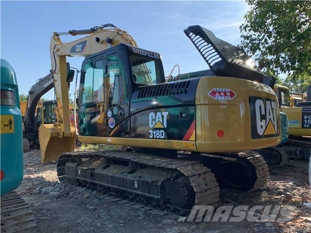 CAT 318DL Kāpurķēžu ekskavatori
