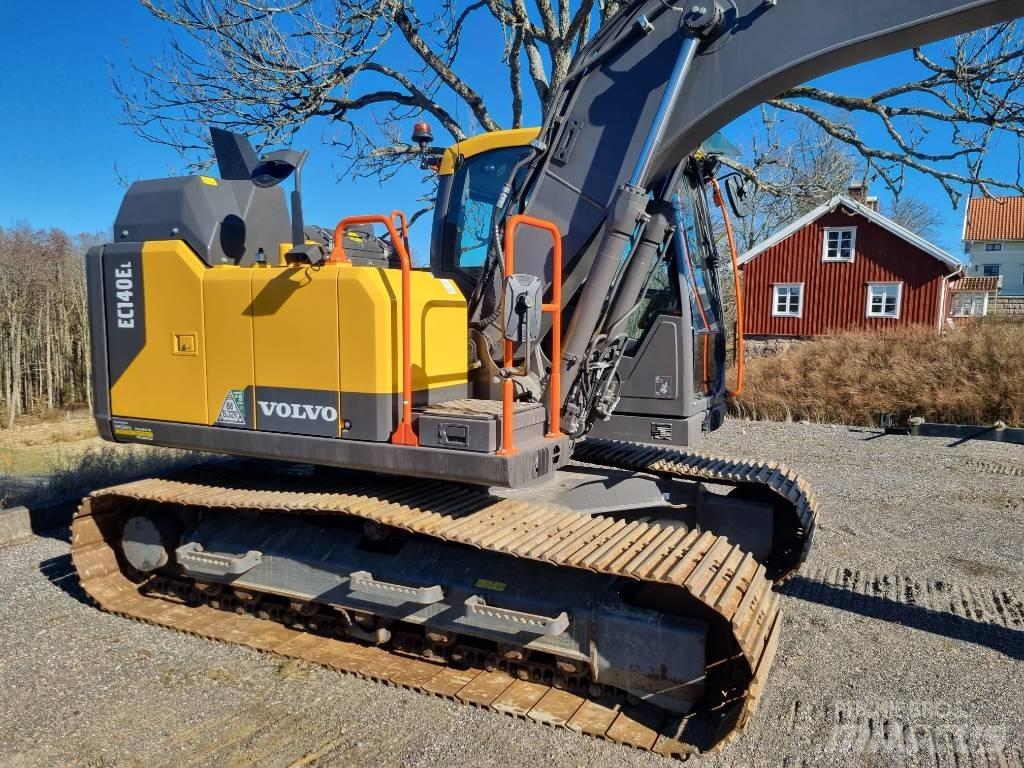 Volvo EC 140 EL Kāpurķēžu ekskavatori
