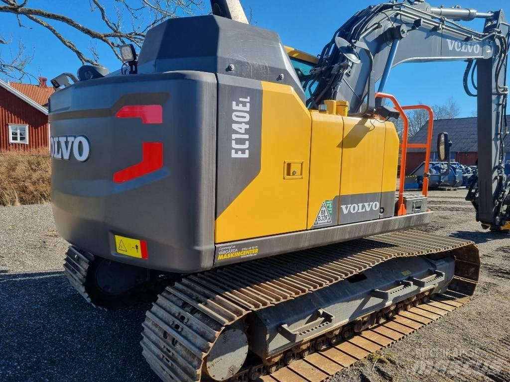 Volvo EC 140 EL Kāpurķēžu ekskavatori