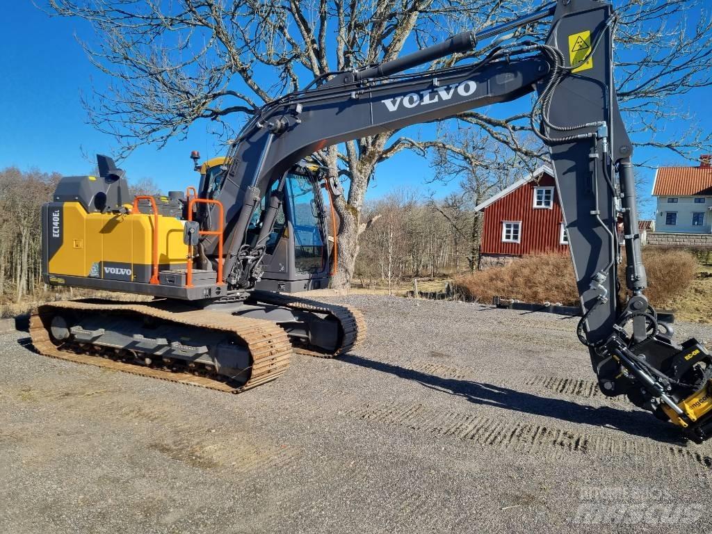 Volvo EC 140 EL Kāpurķēžu ekskavatori