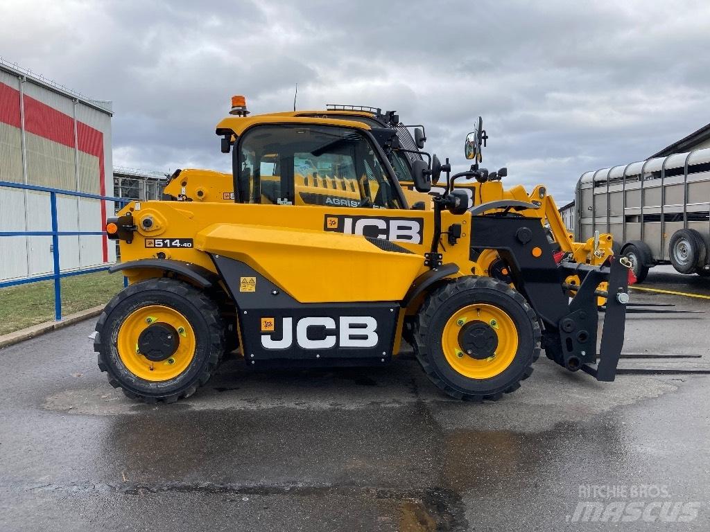 JCB 514-40 Agri Lauksaimniecības pacēlāji