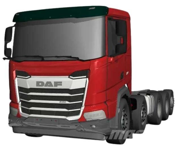 DAF XF 530 FAF 10x4 Šasija ar kabīni