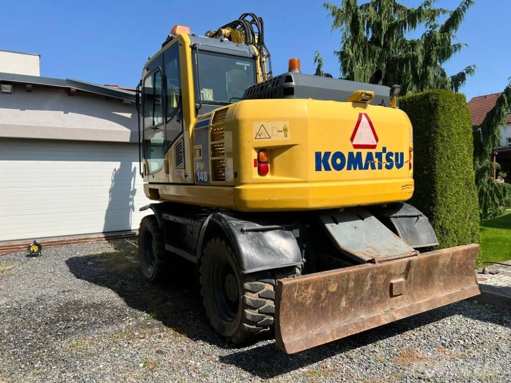 Komatsu PW 148-8 Ekskavatori uz riteņiem