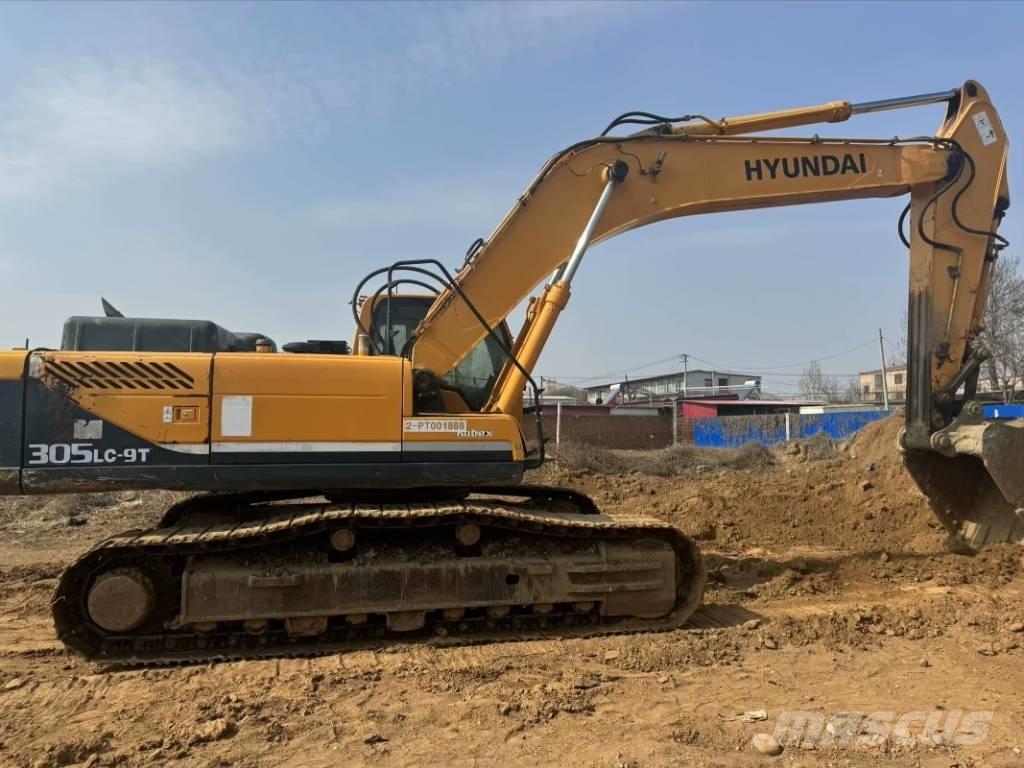 Hyundai R305lc-9t Kāpurķēžu ekskavatori
