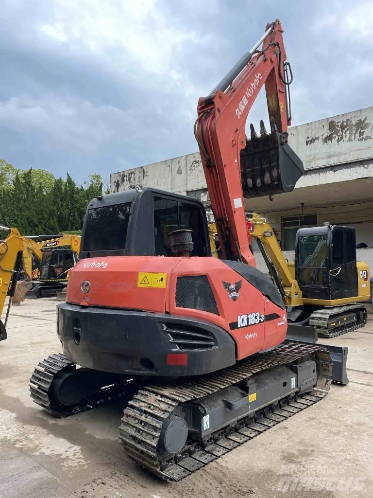 Kubota KX163 Kāpurķēžu ekskavatori