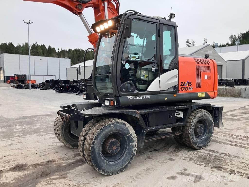 Hitachi ZX170WT-5 Ekskavatori uz riteņiem
