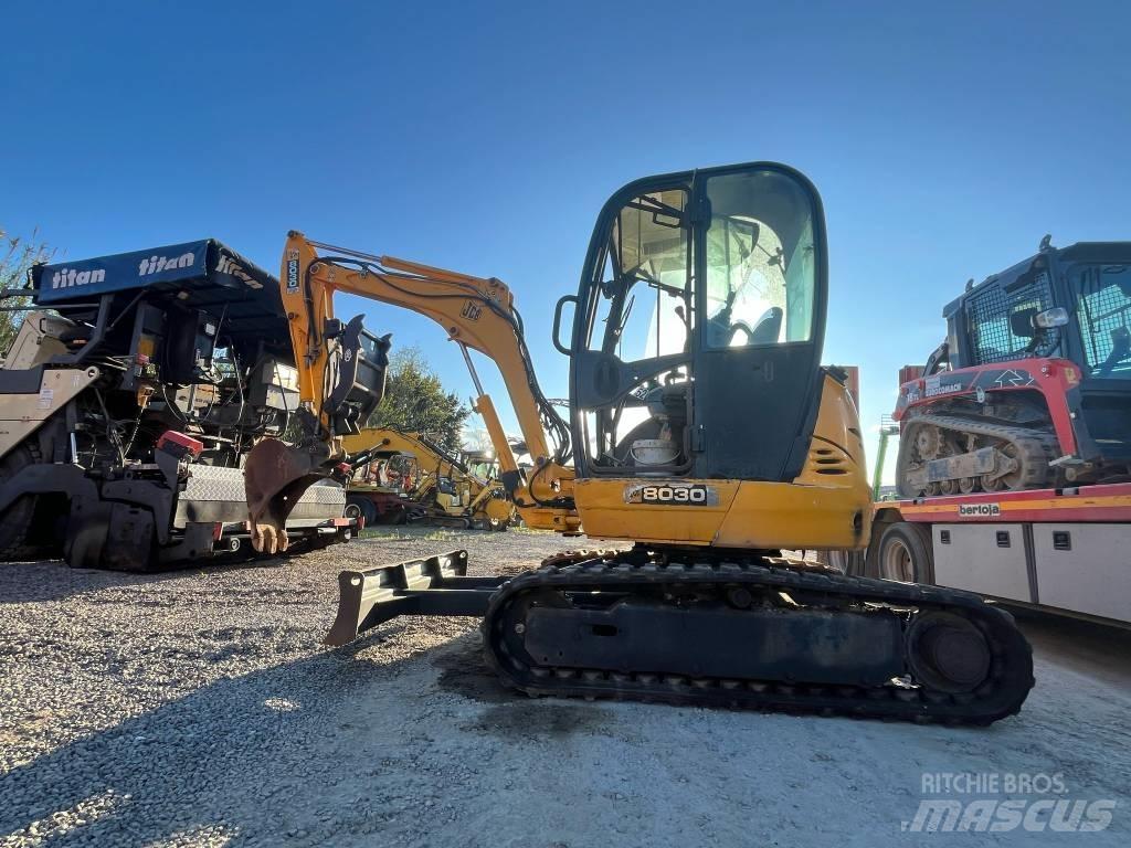 JCB 8030 Mini ekskavatori < 7 t