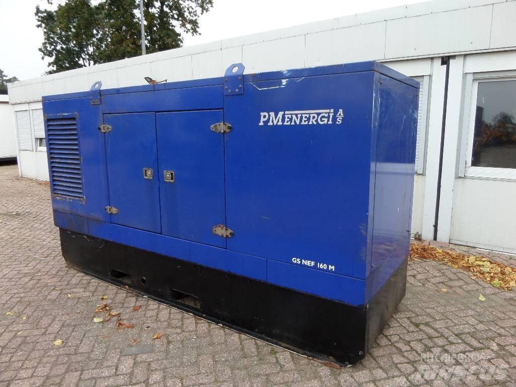 PM energie GSNEF160M Dīzeļģeneratori