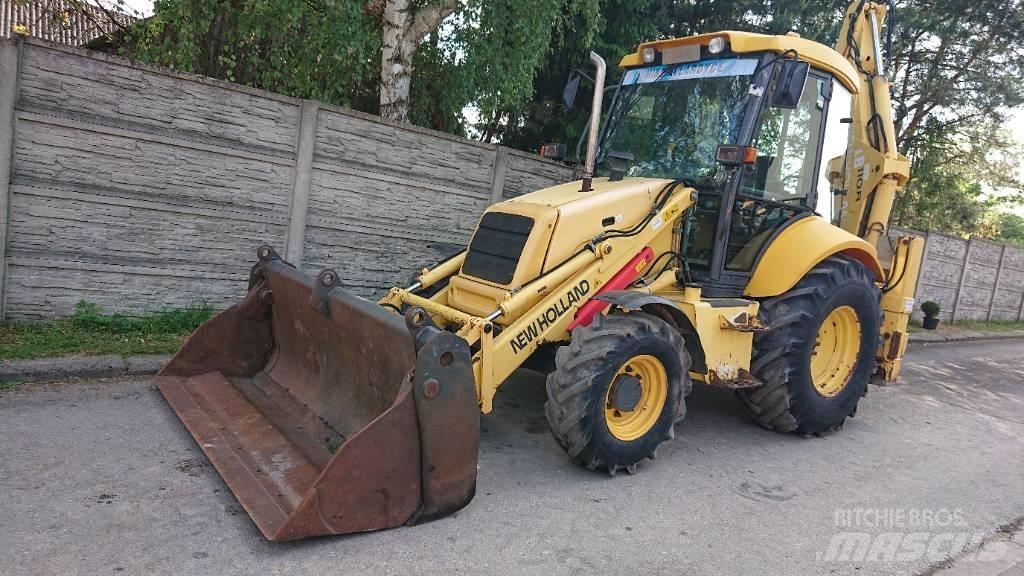 New Holland LB 110 Ekskavatori-iekrāvēji