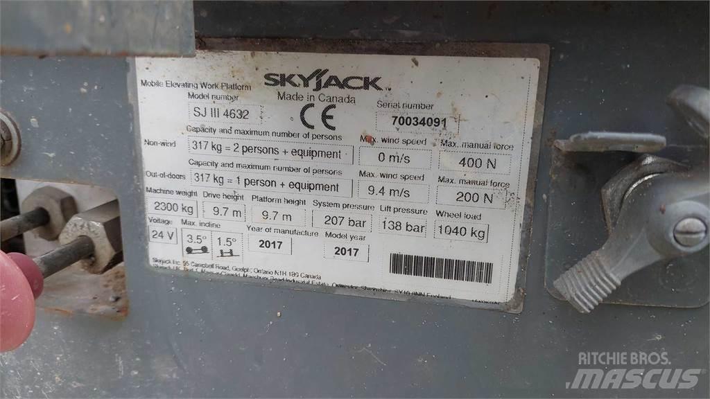 SkyJack SJIII4632 Šķerveida pacēlāji