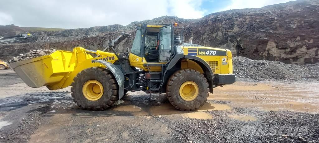 Komatsu WA470-8 Iekrāvēji uz riteņiem