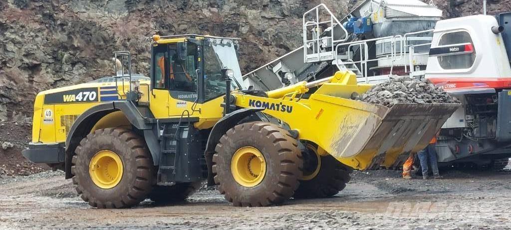 Komatsu WA470-8 Iekrāvēji uz riteņiem