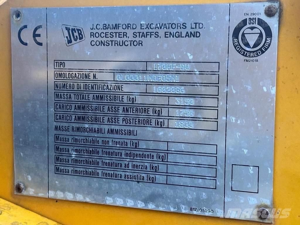 JCB 170HF Mini iekrāvēji