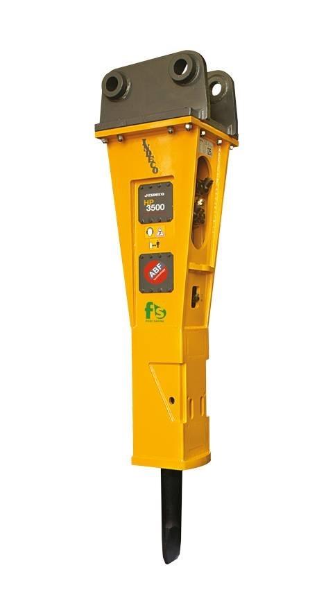 Indeco HP 3500 FS Āmuri/Drupinātāji