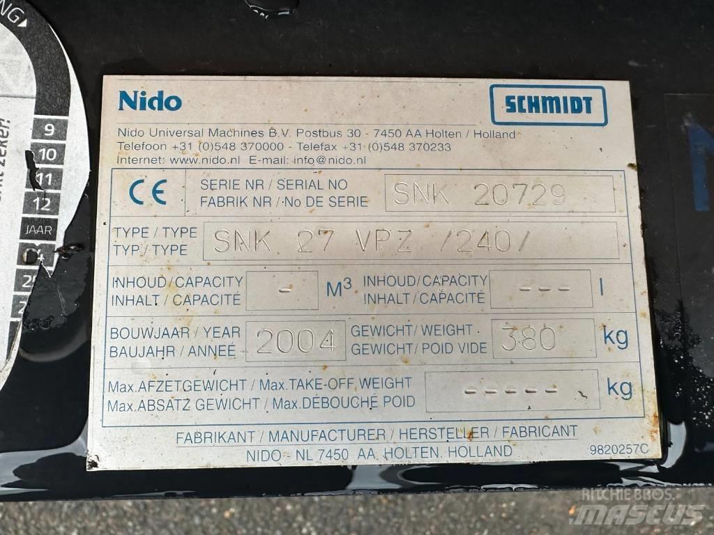 Nido SNK 27 VPZ 240 Sniega naži un tīrītāji