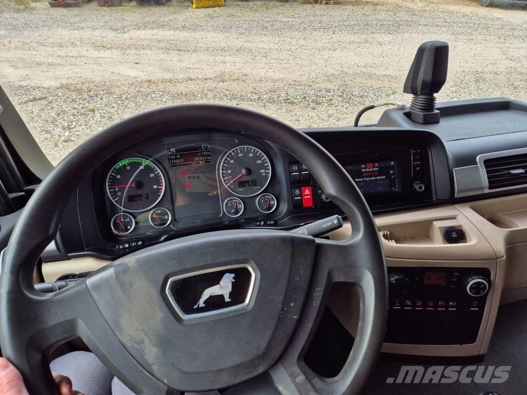 MAN TGL 12.250 4x2 Platformas/izkraušana no sāniem