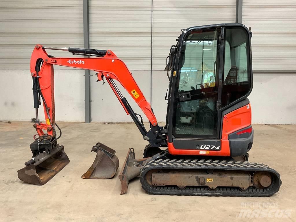 Kubota U 27-4 Mini ekskavatori < 7 t