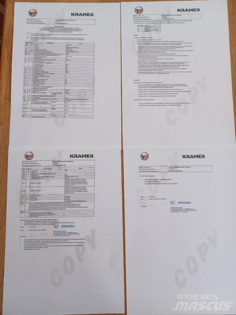 Kramer 5075 Iekrāvēji uz riteņiem