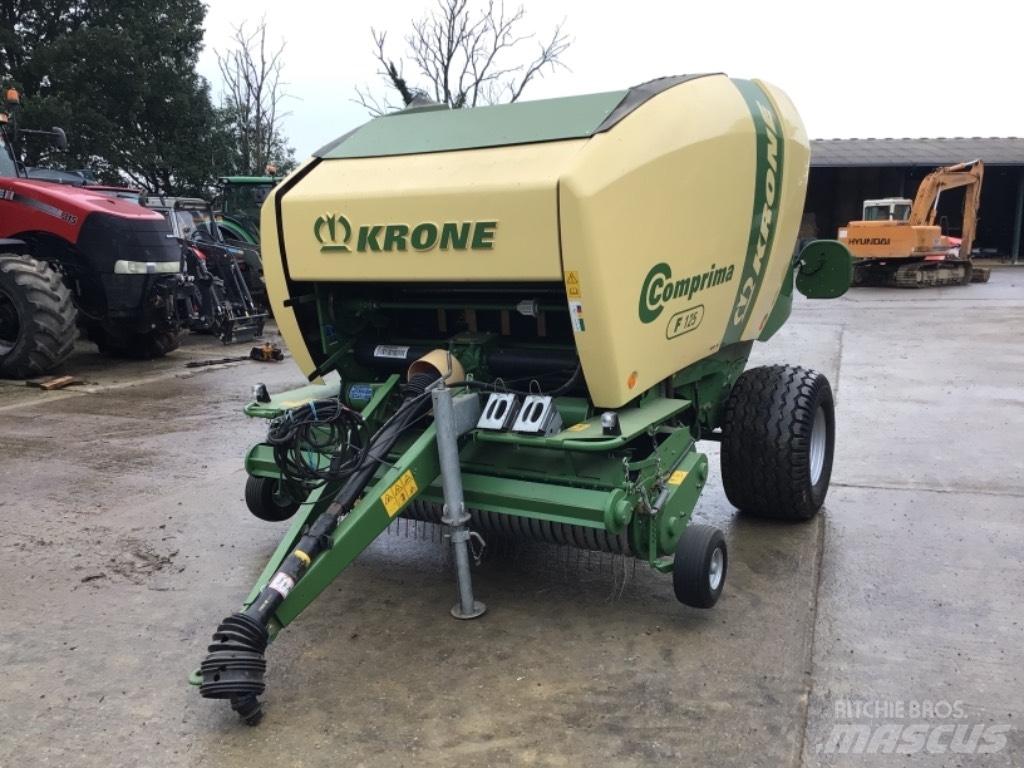 Krone Comprima f125 Rituļu preses