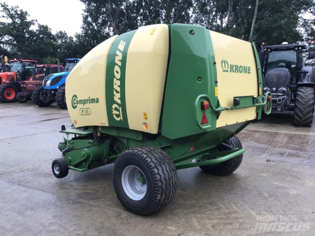 Krone Comprima f125 Rituļu preses