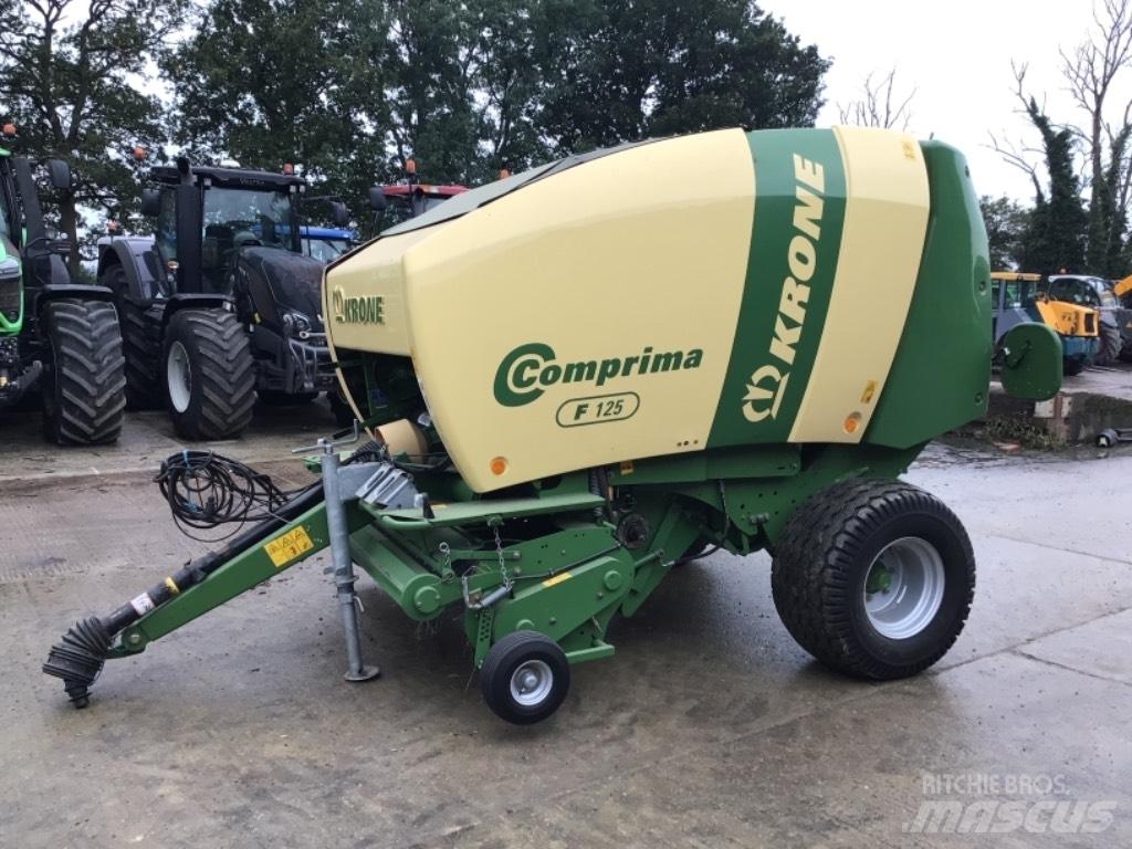 Krone Comprima f125 Rituļu preses