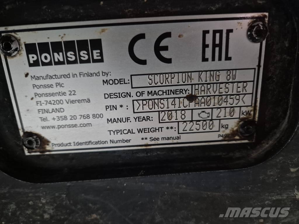 Ponsse Scorpion King Harvesteri