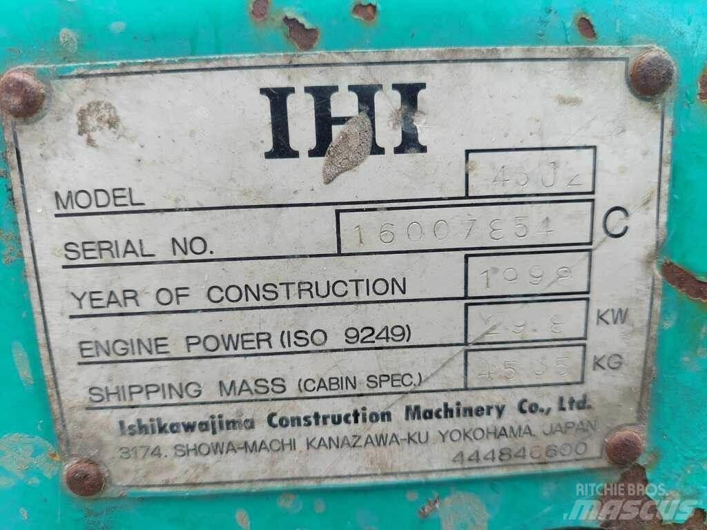 IHI 45J Mini ekskavatori < 7 t