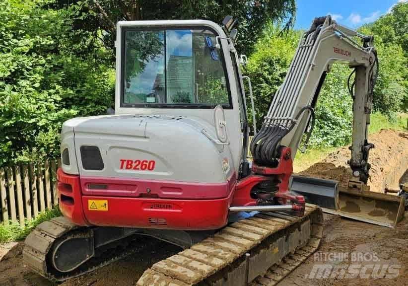 Takeuchi TB 260 Mini ekskavatori < 7 t