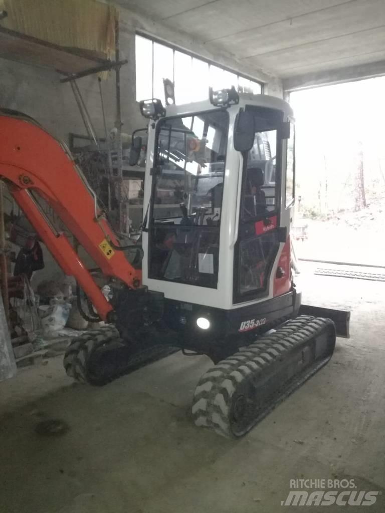 Kubota u35 U35 Mini ekskavatori < 7 t