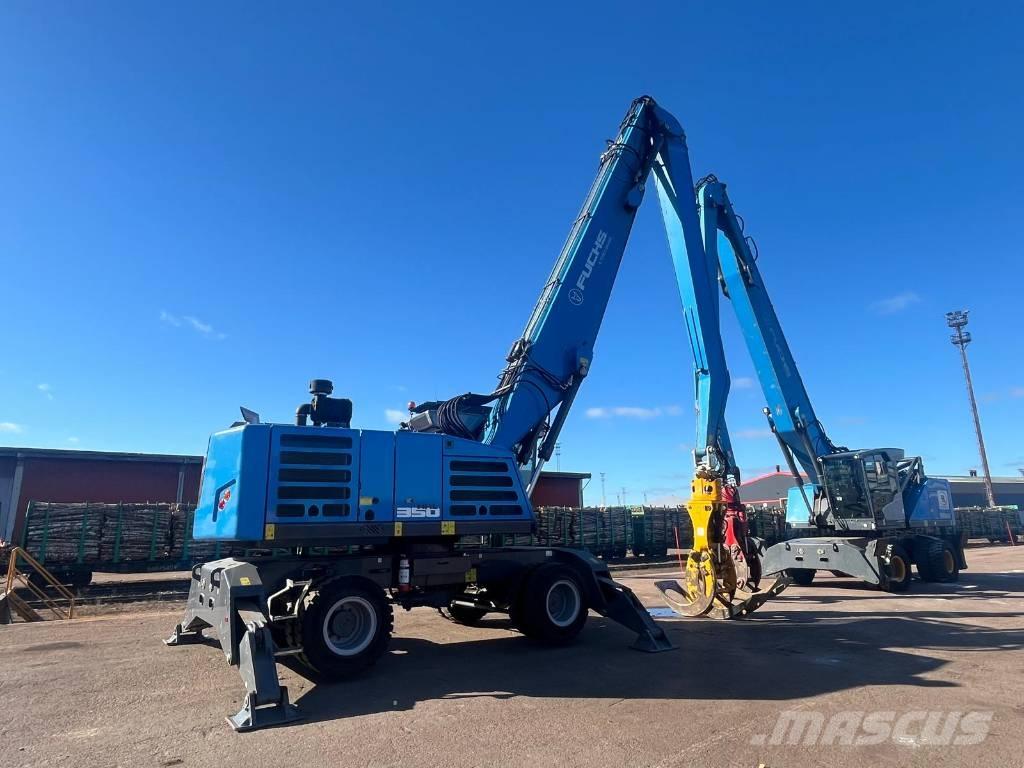 Fuchs 350 Ostas materiālu celšanas aprīkojums