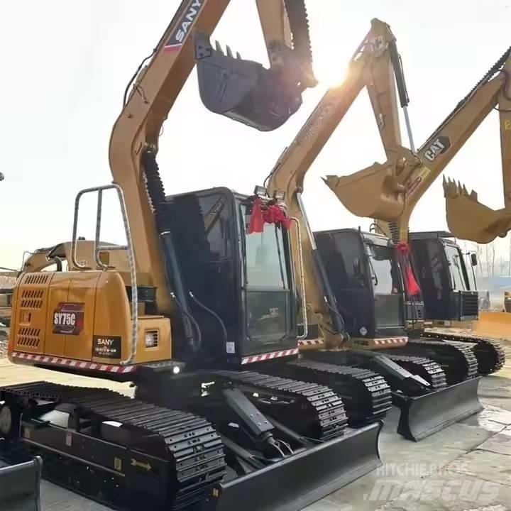 Sany SY75 Kāpurķēžu ekskavatori