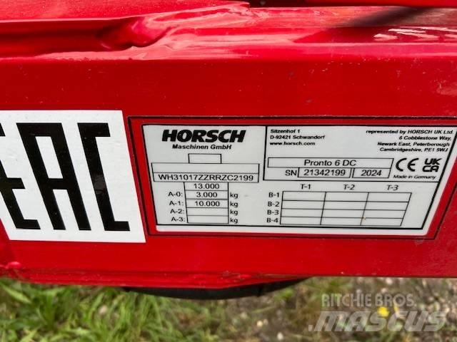 Horsch Pronto 6 DC Sējmašīnas
